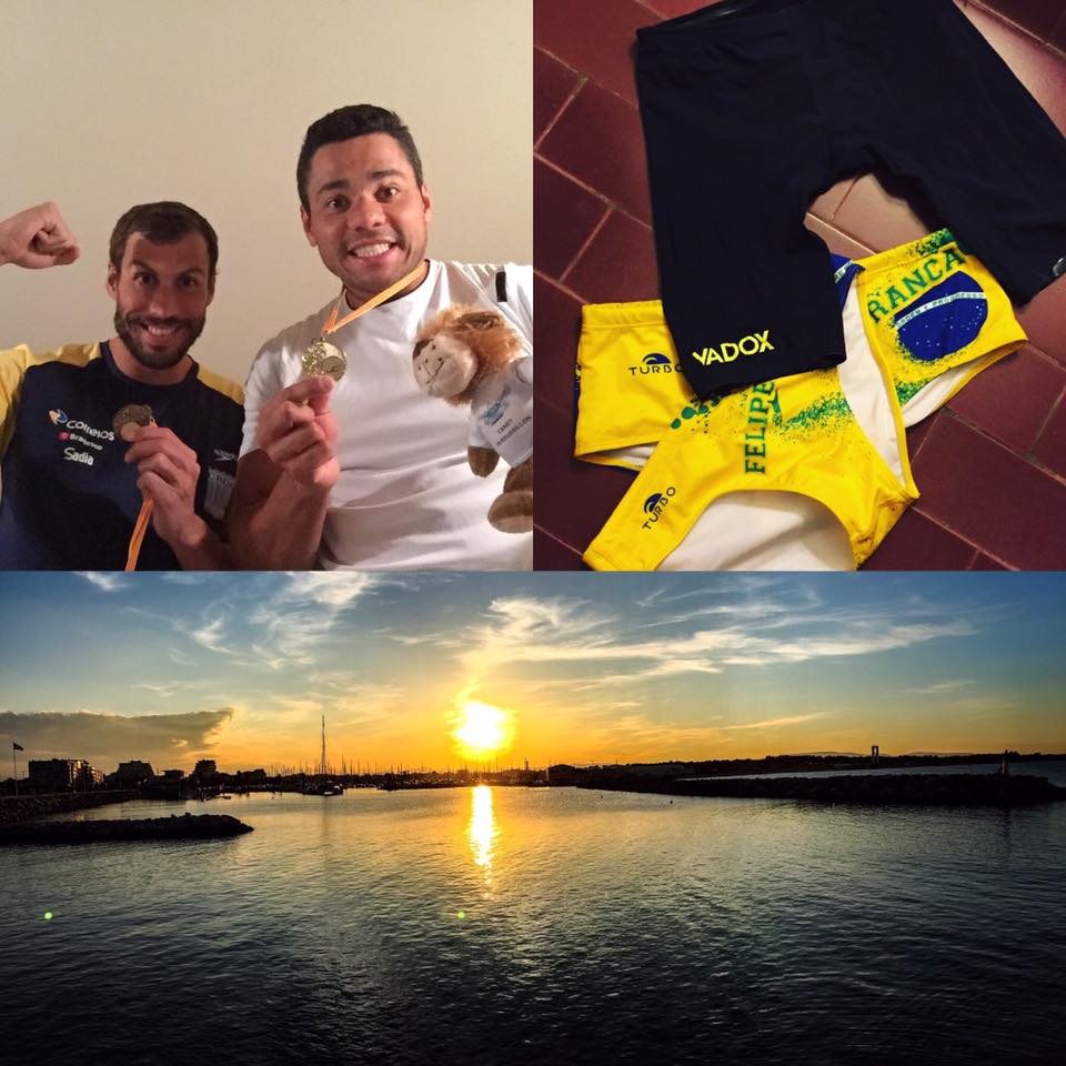 FRANCISSWIM WATER SPORTS Felipe França bate campeão olímpico e fica