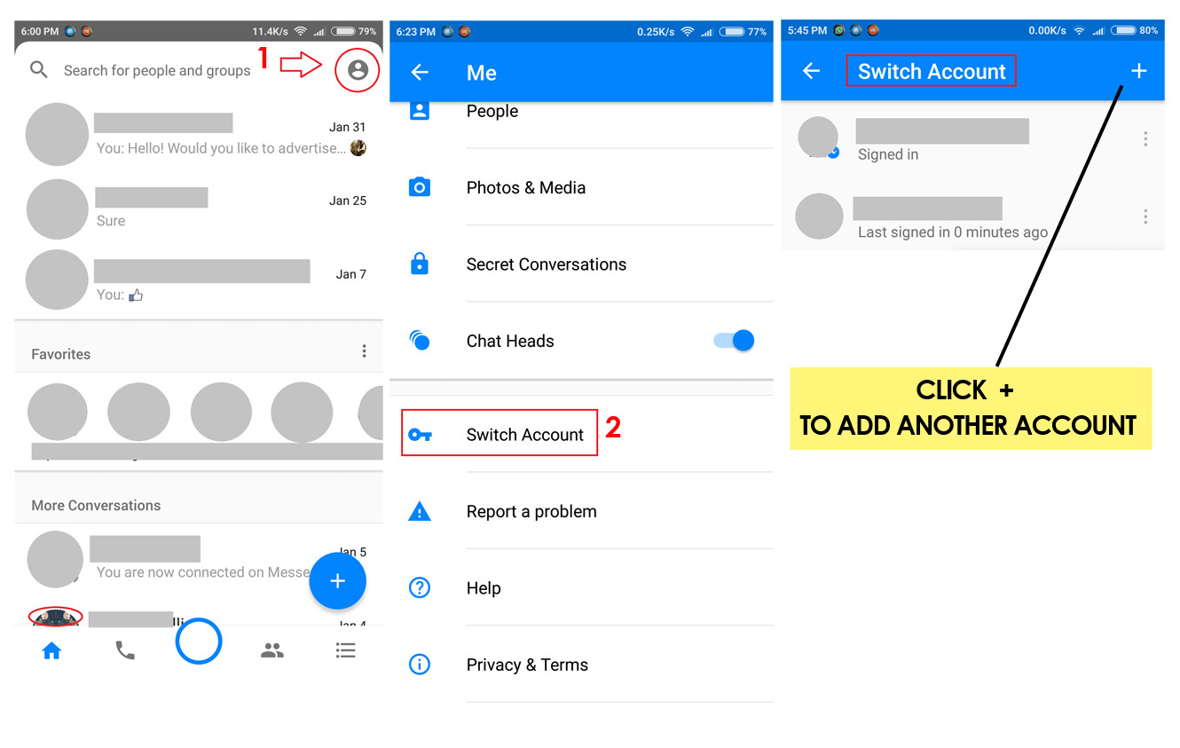 How to add a second fb account