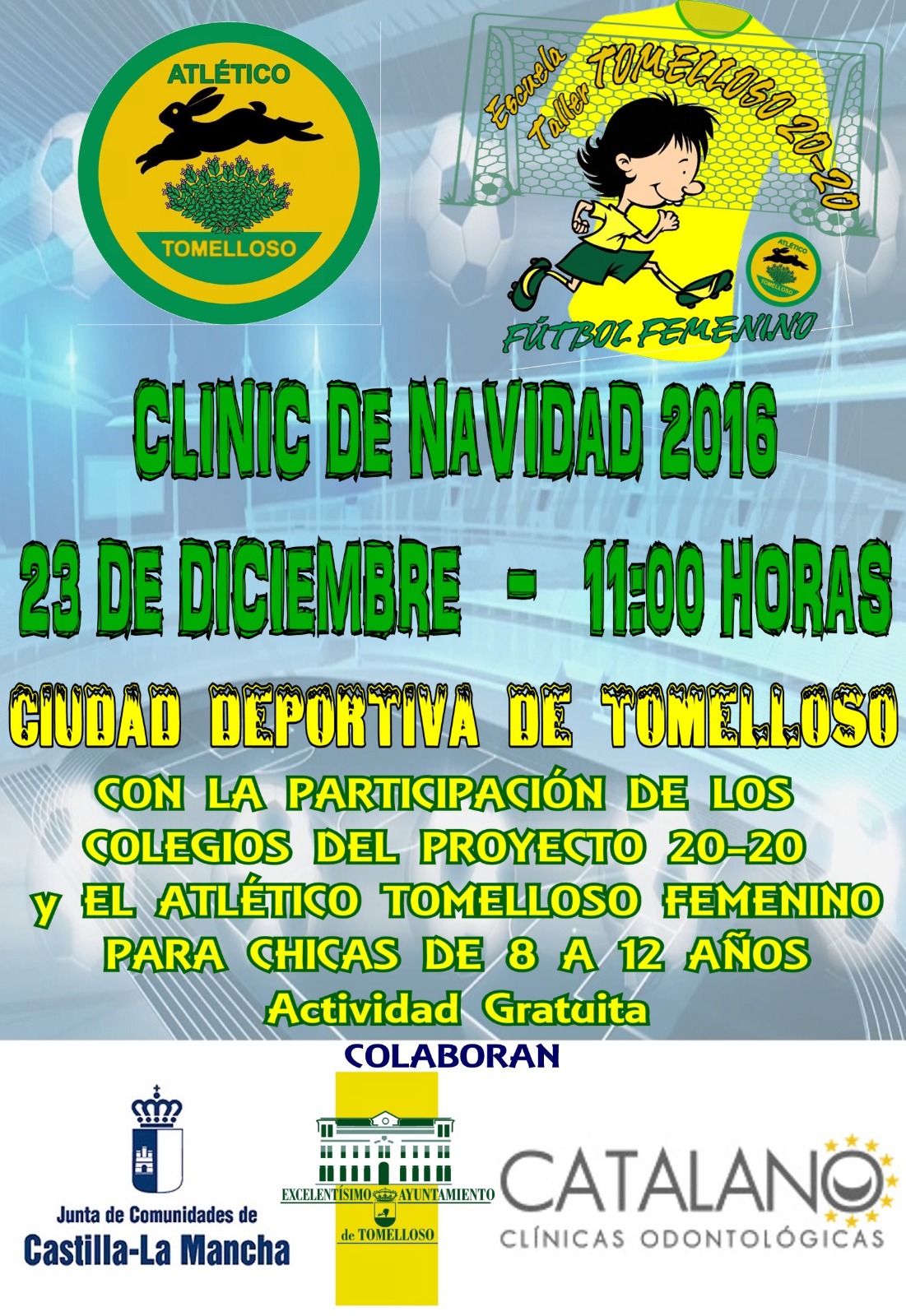 CLINIC DE FÚTBOL FEMENINO