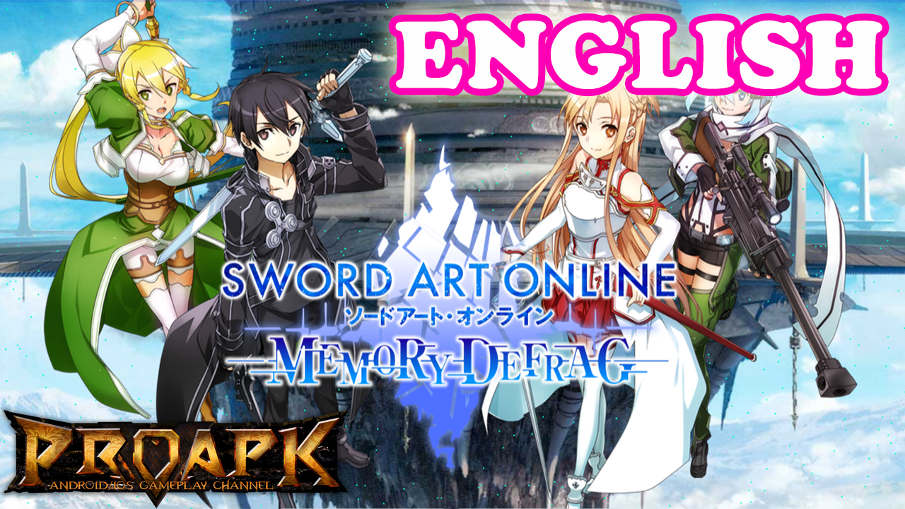 SWORD ART ONLINE Memory Defrag