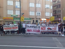 Manifestación Antitaurina en Murcia (20-2-2011)