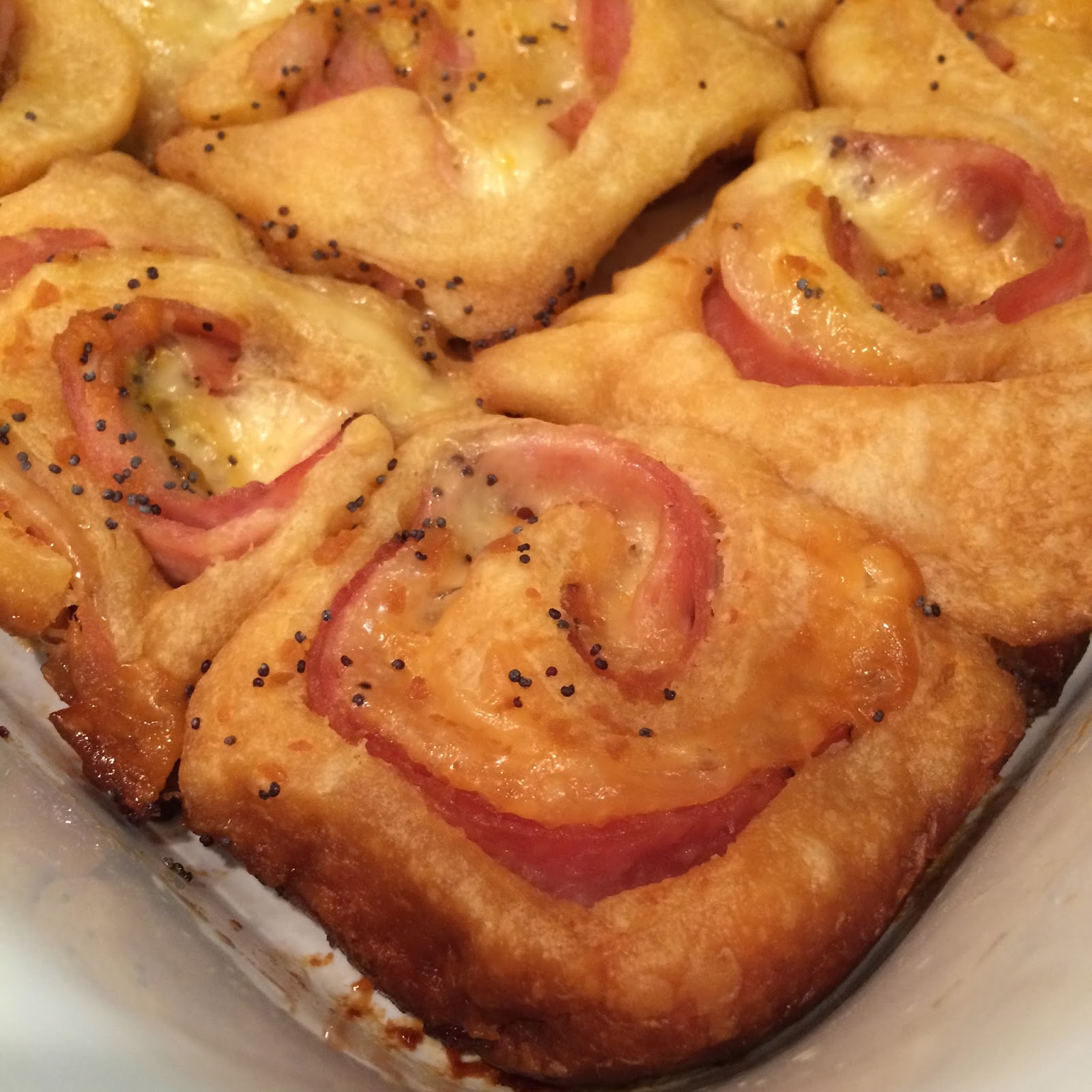Crock Pot Ham and Cheese Rolls | Chasing Saturdays