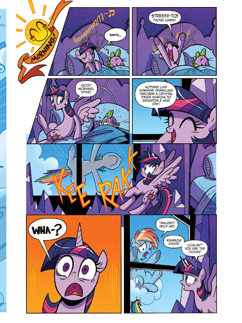Friends Forever #25 3 Page Preview Appears on iTunes Page 3