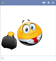 Business Smiley for Facebook