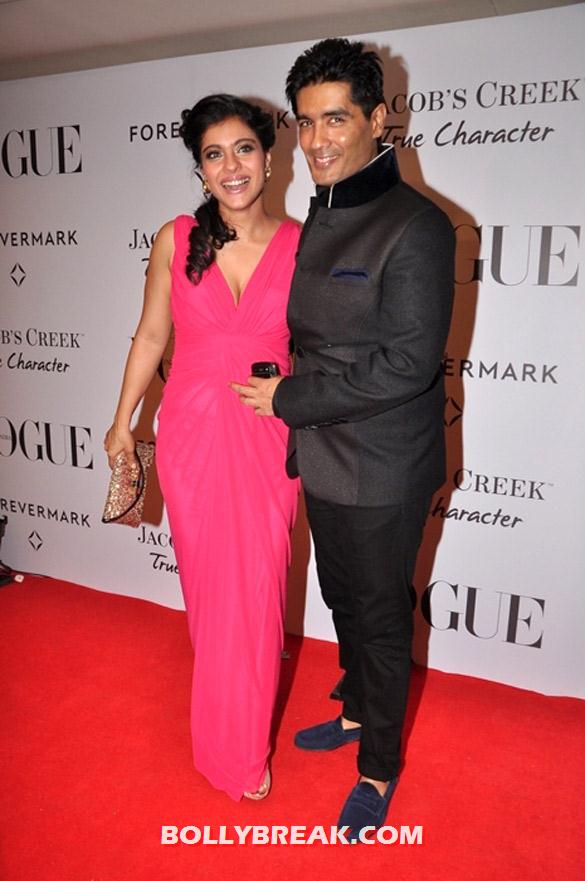 Kajol, Manish Malhotra - Celebs at Vogue's 5th anniversary celebrations
