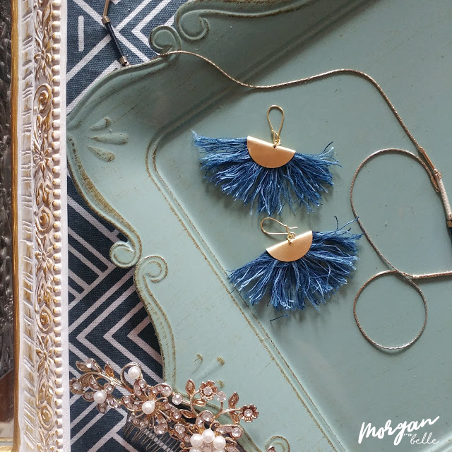 how to make tassel earrings