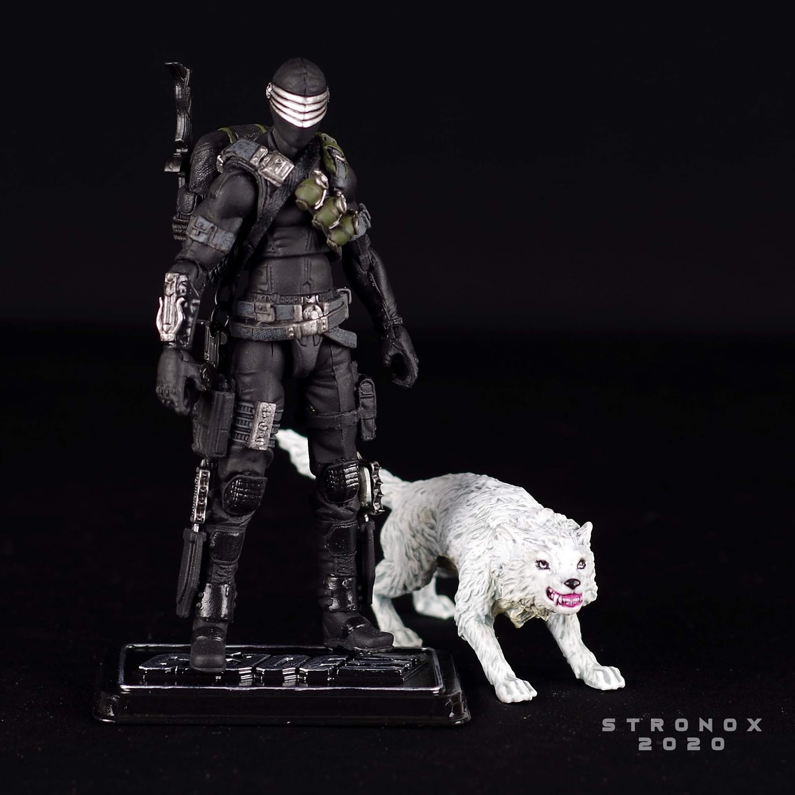 Stronox Custom Figures GI Joe Snake Eyes