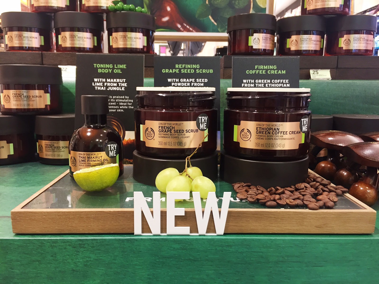 Zoe's Beauty Blog REVIEW The Body Shop Firming Range Spa of The World