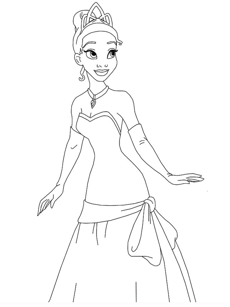 Free Printable Princess Coloring Pages | AMP Blogger design