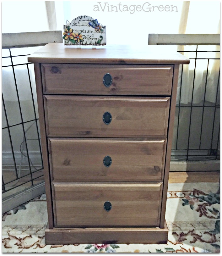 A Vintage Green Dgs At 15 And Ikea Leksvik Cabinet Remake