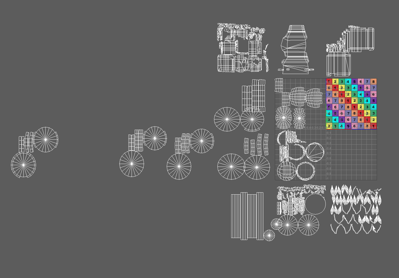 Game Art and Design Journal UV Mapping Pillar