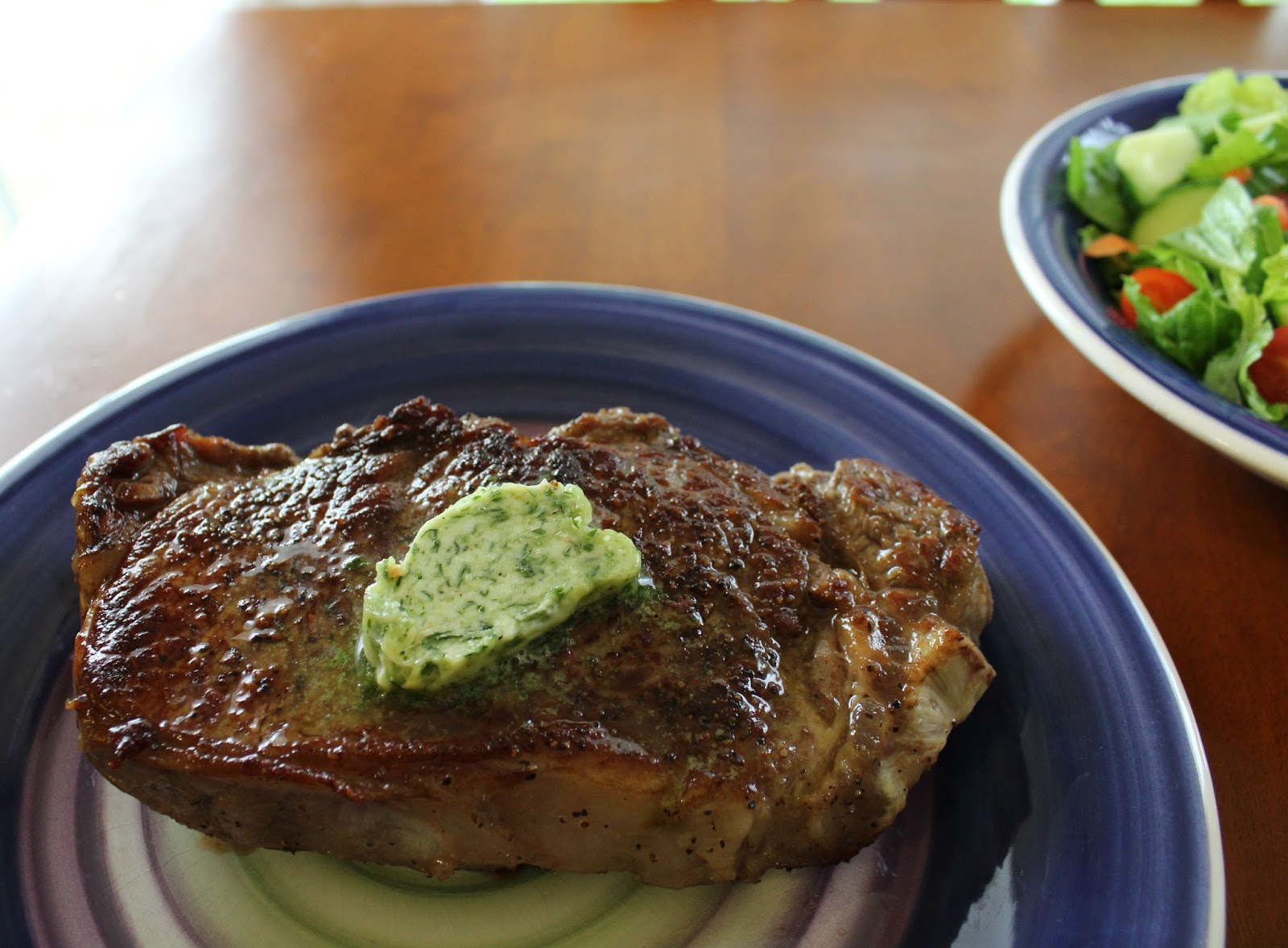 Miranda's Kitchen Adventures Restaurant Style Seared Steak with Herb