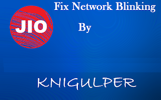 JIOFi Hotspot Network Blinking and It's Solution
