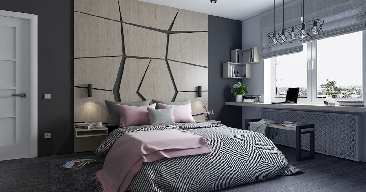 انكش دور أجمل تصاميم غرف النوم (3) Modern Bedroom by Elena Smirnova انكش دور أجمل تصاميم غرف النوم (3) Modern Bedroom by Elena Smirnova