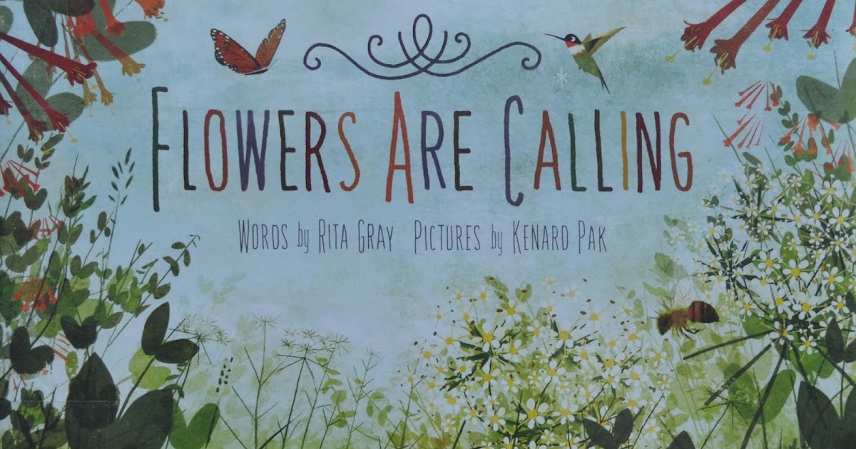 Book Blab Blithering by a Book Lover Flowers Are Calling Picture