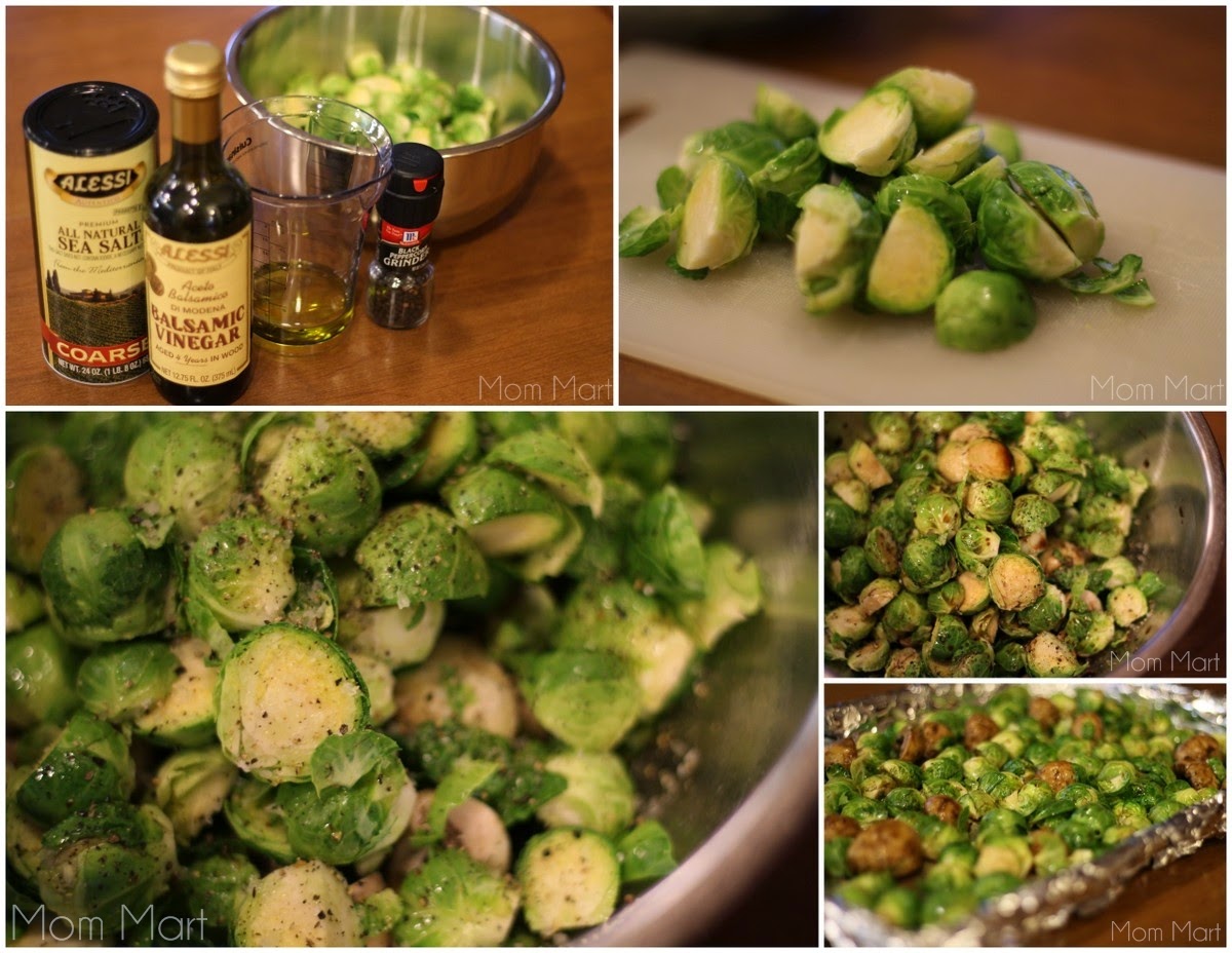 balsamic roasted brussels sprout #recipe #tutorial 