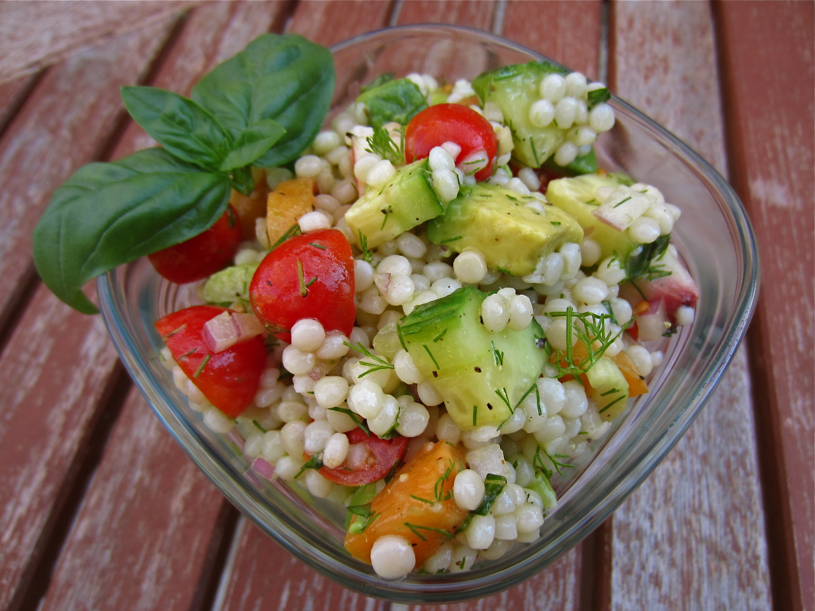 Trobairitz' Table d'hote Sweet & Savory Israeli Couscous Salad
