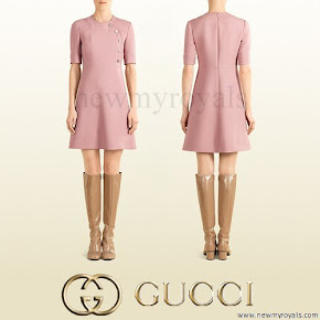 Sophie, Countess of Wessex wore GUCCI Wool Dress