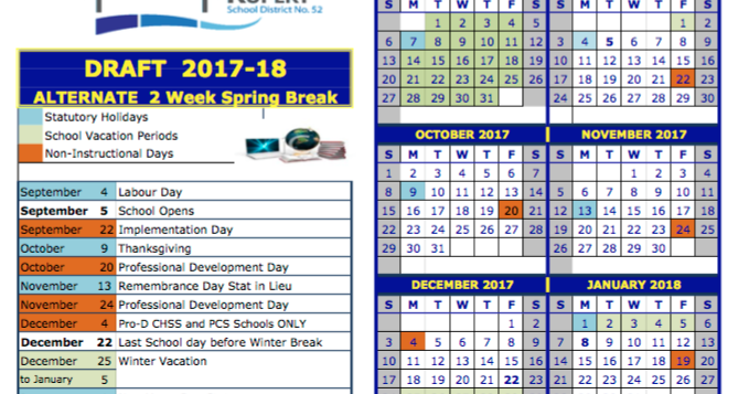 D'Arcy McGee: School District 52 opens consultation process to determine length of Spring Break