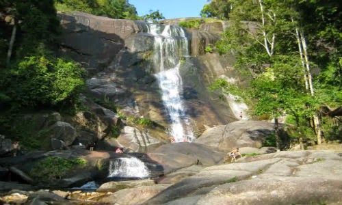 image of tempat menarik langkawi telaga tujuh waterfalls