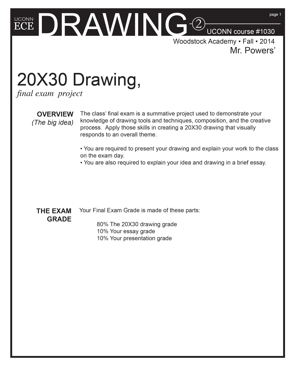 The Next One FINAL EXAM PROJECT!!