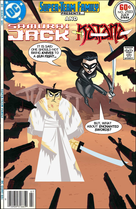 Super-Team Family: The Lost Issues!: Samurai Jack and Katana
