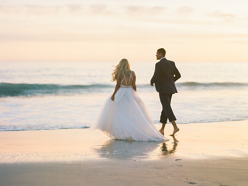 A Romantic Editorial Laguna Beach with Pink and White Florals ...