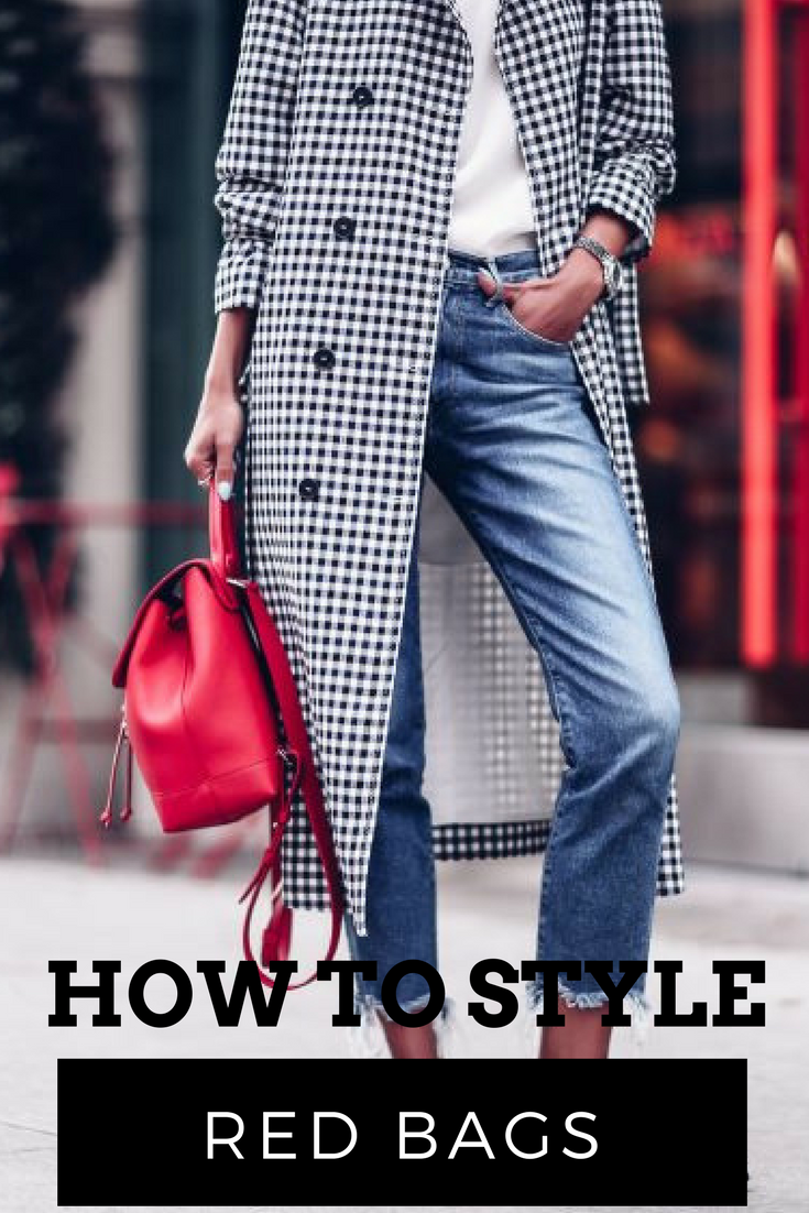How To Style Red Bags The European Closet