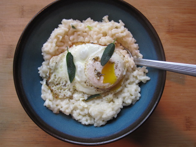 simplykim2: Risotto with Fried Egg