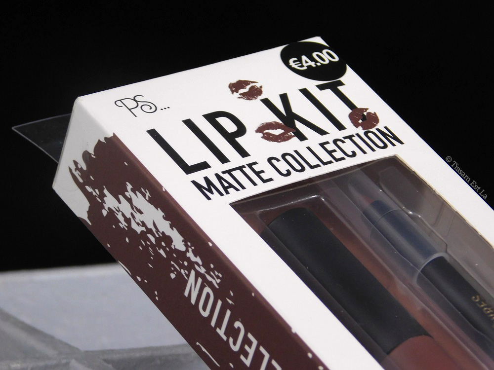 Primark Lip Kit Matte Collection - PS... Chocolate Brownie - Swatches & Review - Avis et Revue