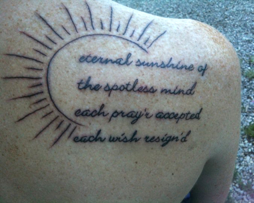 velcotattoo on Instagram  eternal sunshine  Many thanks to Vincent for  trusting me with this project  Done at veloursstudio Machine wireless  goodpen by