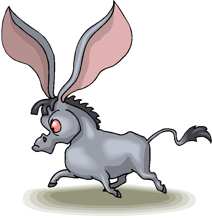 free donkey clipart images - photo #31