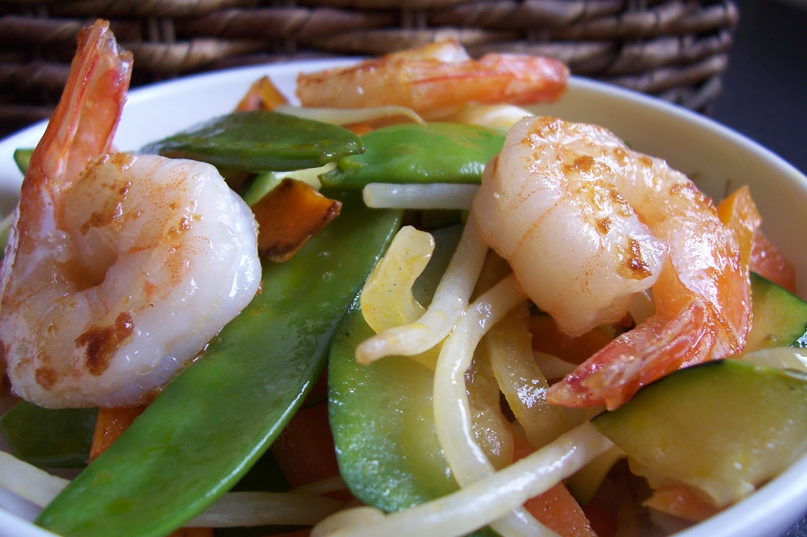 Sous les lambrequins...Le goût de la Réunion Mon Chop Suey de légumes
