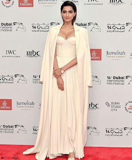 Sonam Kapoor Looks ravishing in a Deep neck Cream Gown ~ CelebsNet  Exclusive Picture Gallery 005
