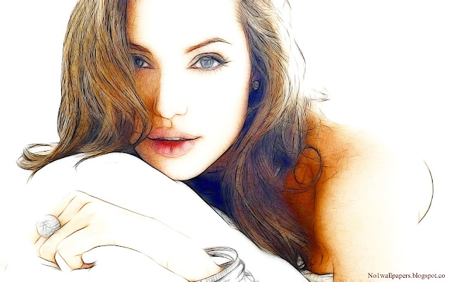 Angelina-Jolie-Awesome-Painting-HD-Photos