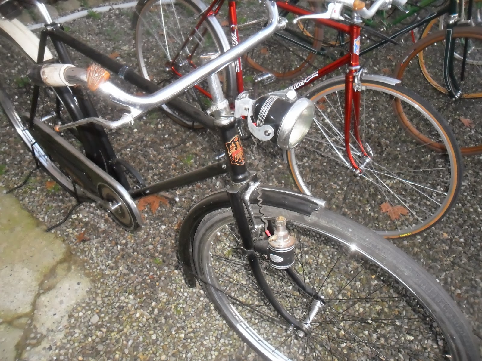 Phare De Vélo D'époque – Modèle Bianchi / Cimatti, Neuf De Stock