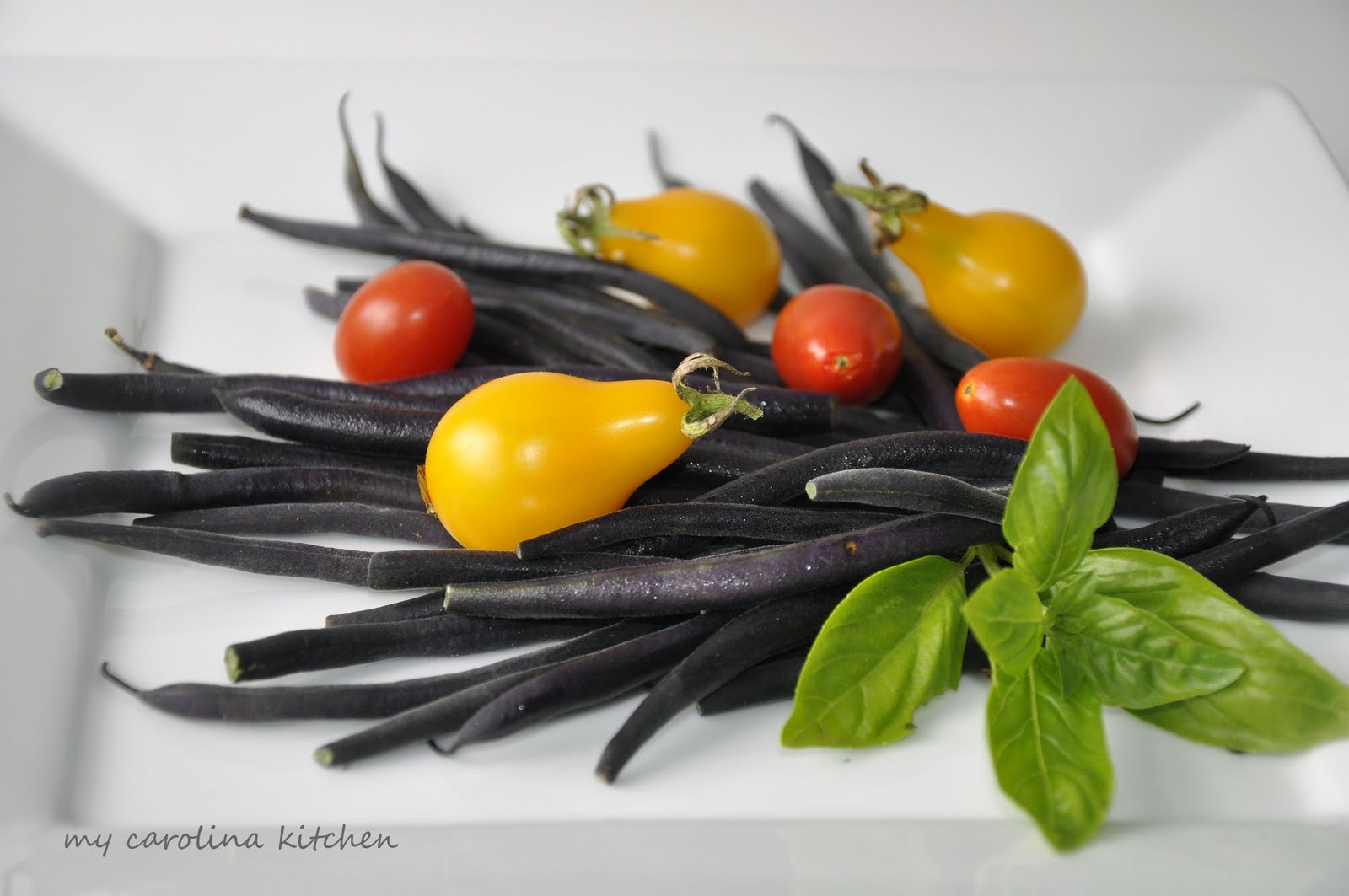 My Carolina Kitchen Purple French Heirloom Beans