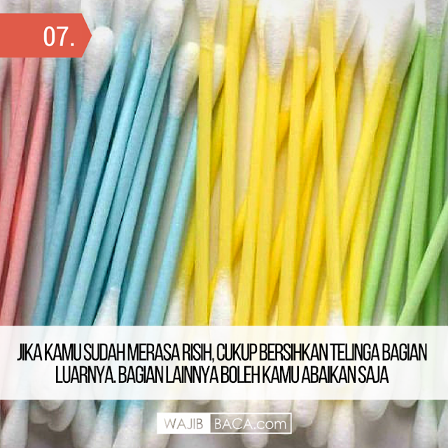 Duh, Mending Jangan Pakai Cotton BUd Deh Buat Bersihin Telinga, Ini Alasannya! Duh, Mending Jangan Pakai Cotton BUd Deh Buat Bersihin Telinga, Ini Alasannya!
