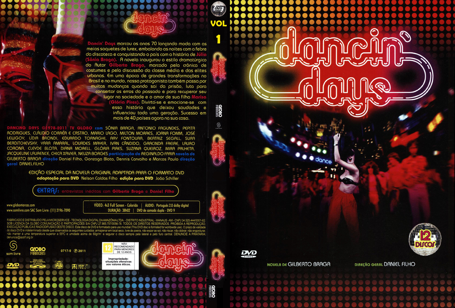 ..SUNNYHD.. DANCIN DAYS 12 DISCOS