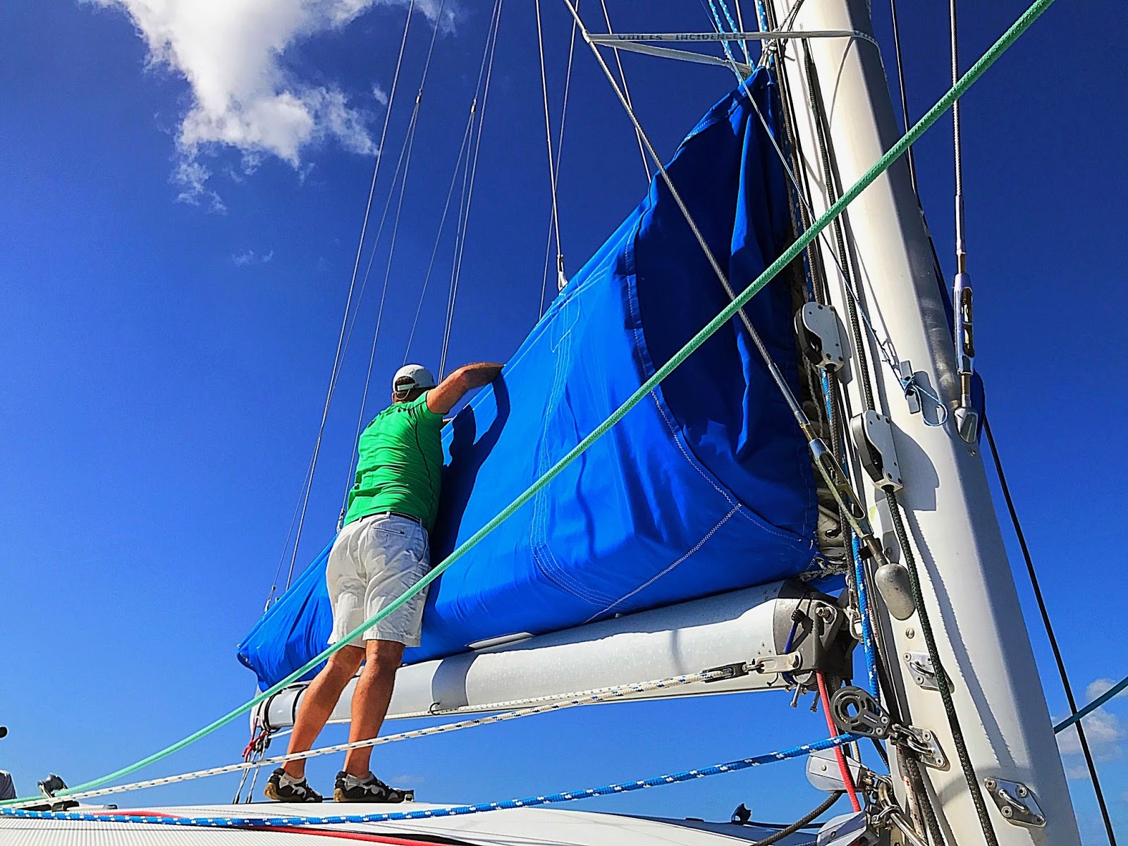 Points In My Life My First Caribbean Sailing Experience