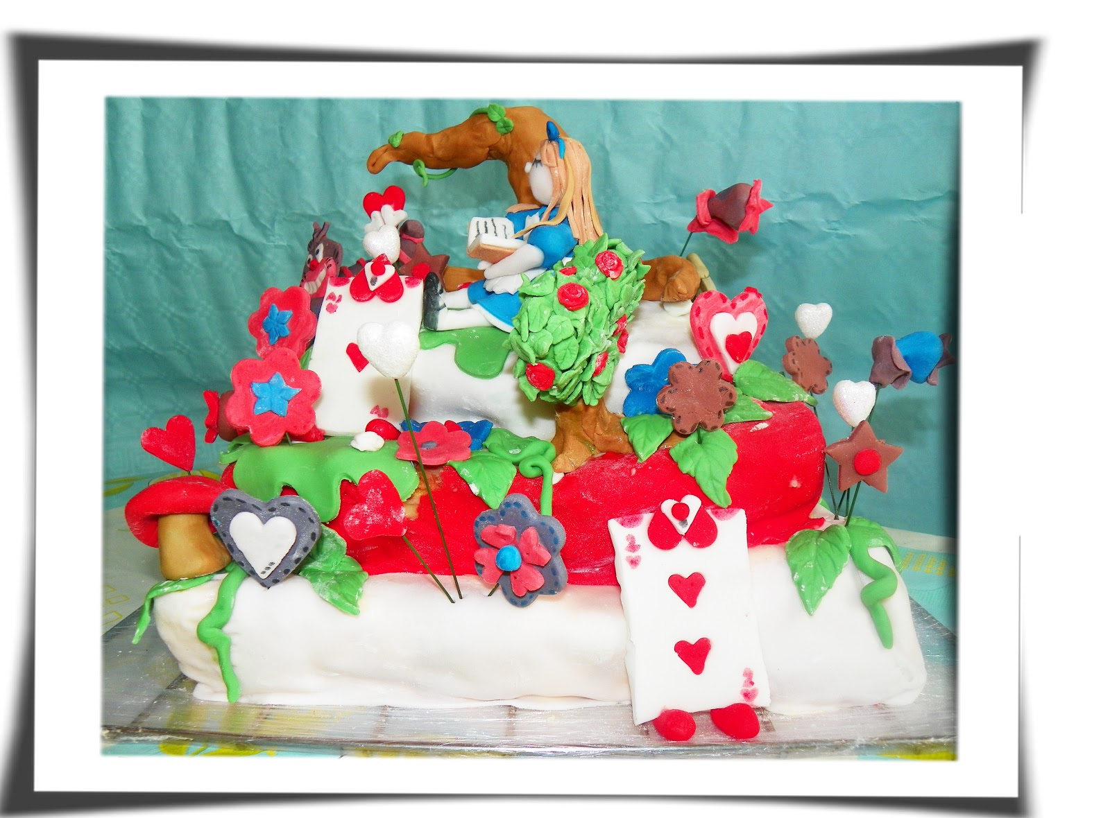 concours Alice au pays des merveilles, ma participation