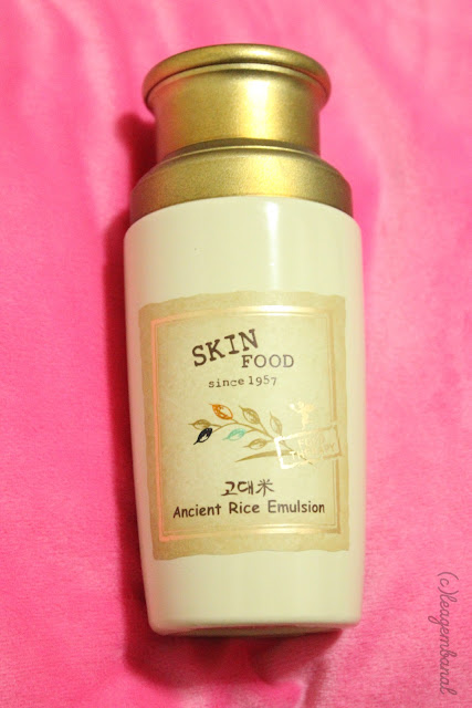 Skin Food : Ancient Rice Emulsion Review