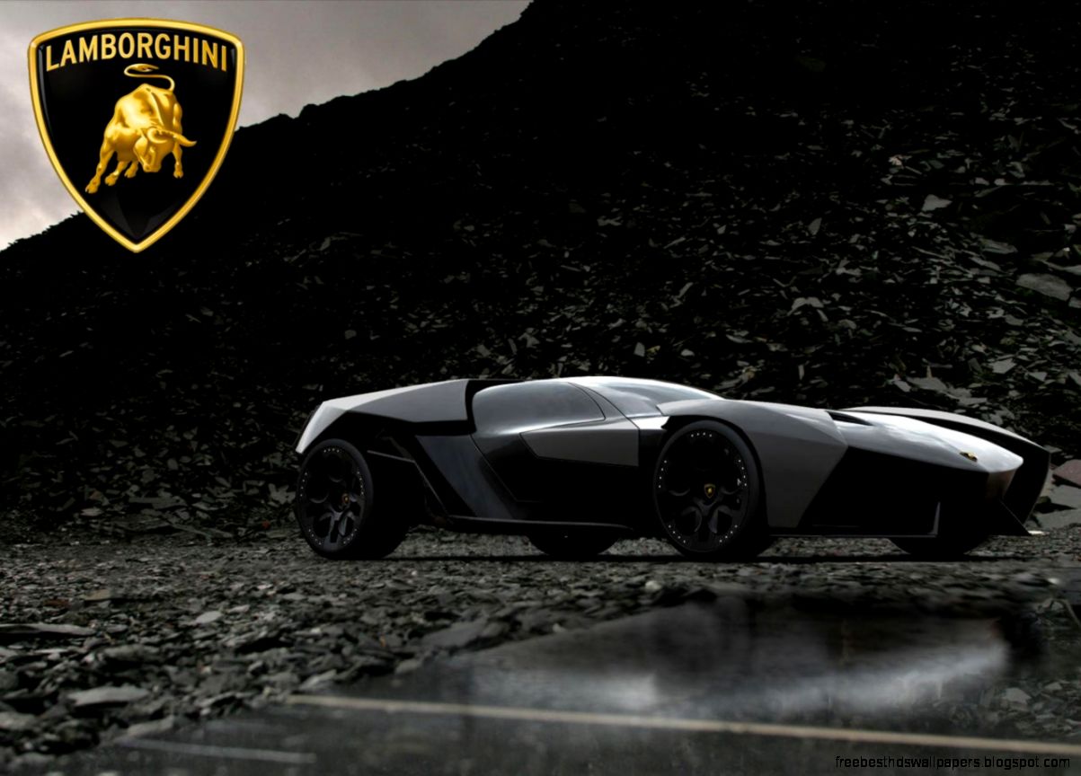 Lamborghini Ankonian Concept Car   Perfect Batmobile for the Next