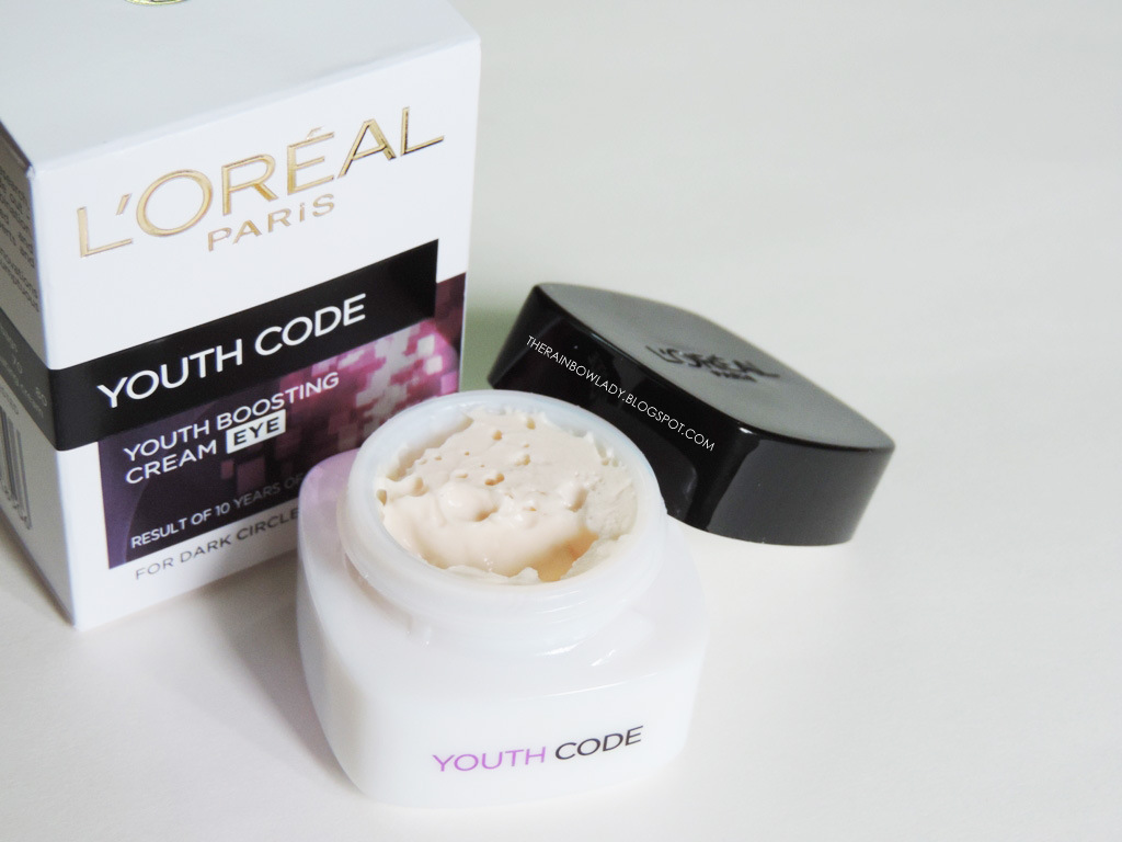 loreal youth code eye cream