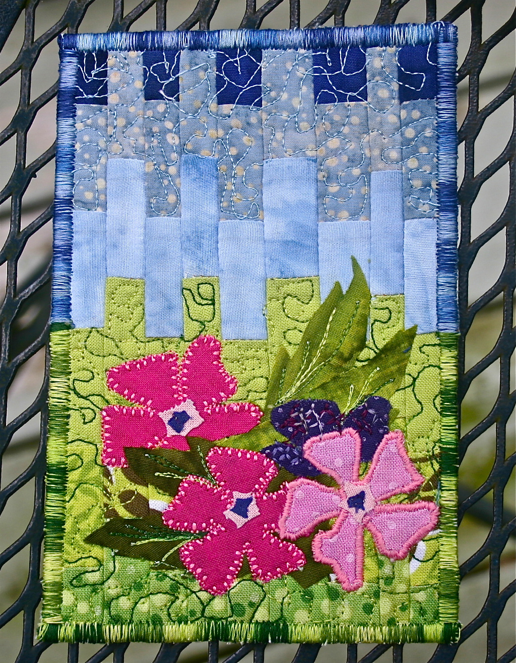 From the Walpole Woods Week Two...Mini Quilt SewALong