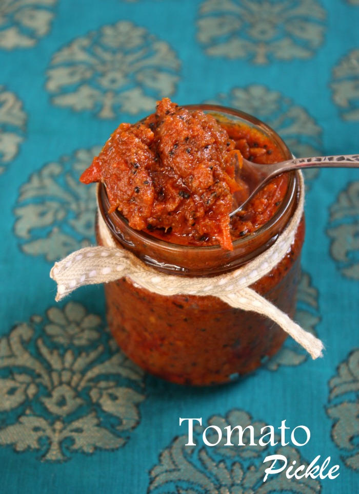 Cook like Priya: Tomato Pickle | Indian Pickle Recipe | Quick Tomato