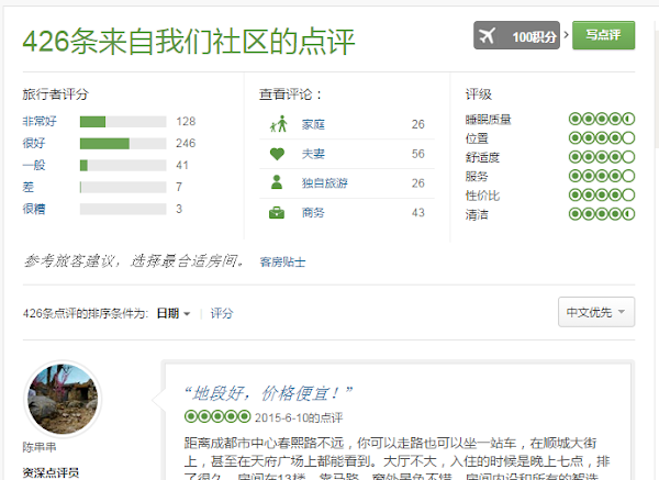 （圖片說明：透過 TripAdvisor 網站服務，消費者可以直接看到其他消費者對旅館的評價，Dennett 與 Roy 主張這最終將改變商家與顧客之間的關係，數位時代翻攝）