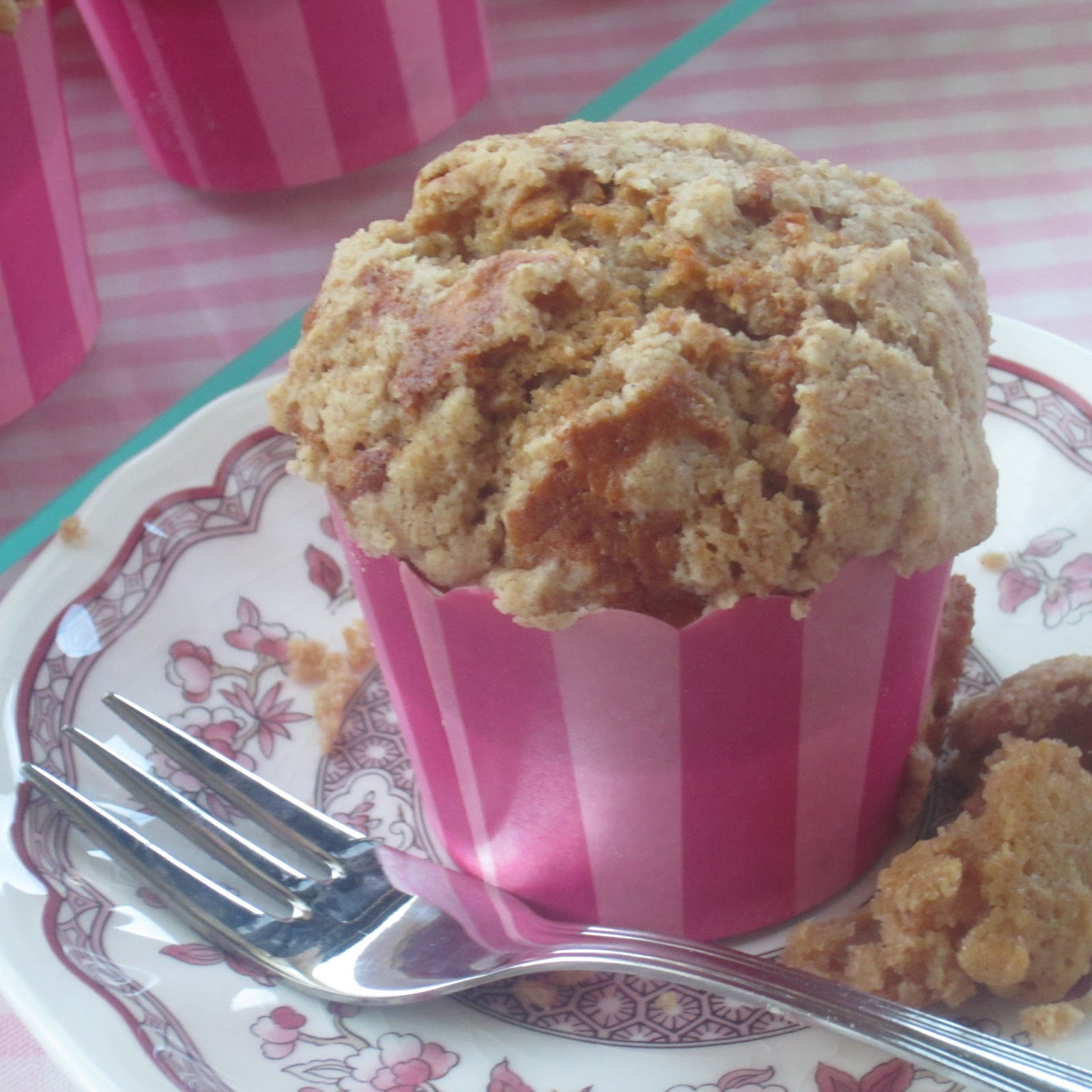 Muffins de manzana y canela con streusel Cook the cake