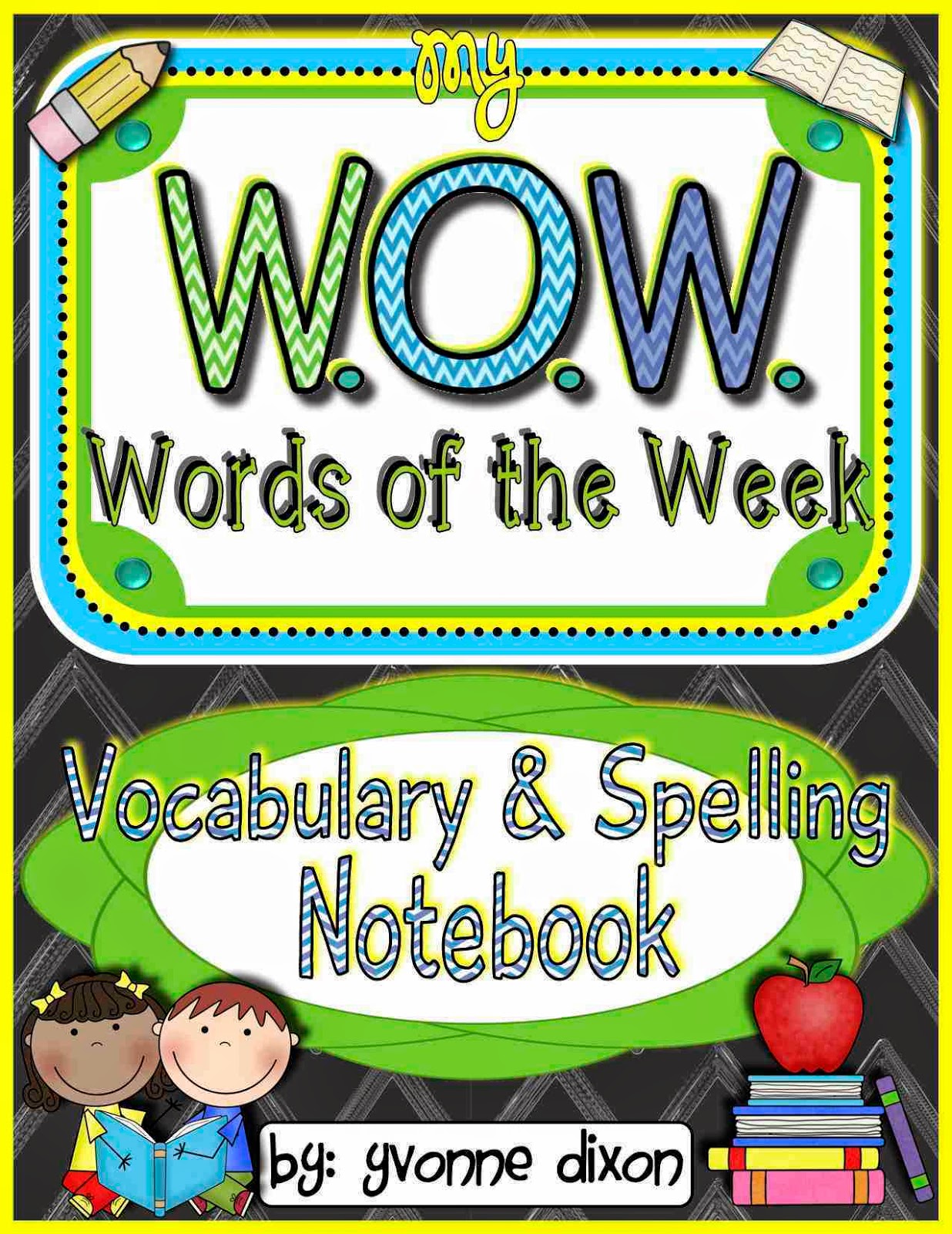 http://www.teacherspayteachers.com/Product/WOW-Words-of-the-Week-Vocabulary-and-Spelling-Interactive-Notebook-1357208