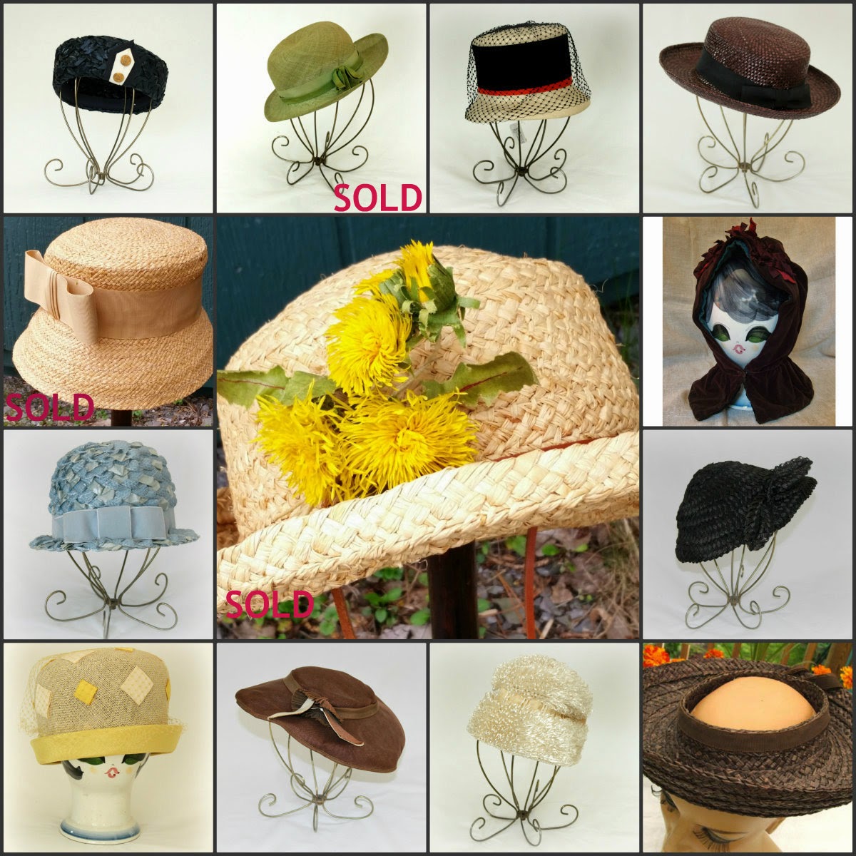 Another Time Antiques Vintage Hats Yes